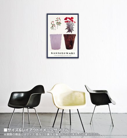 Amazon.co.jp: ポスター ジェラール ガシオロウスキ FLEURS N°101/102