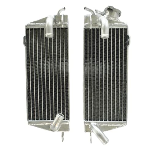 Radiatore in alluminio sinistro + destro compatibile con K T M 250EXC EXC 250 1985 85