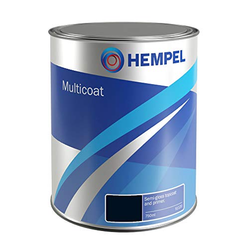 Hempel Multicoat - Black - 750ml - Boat Paint Topcoat
