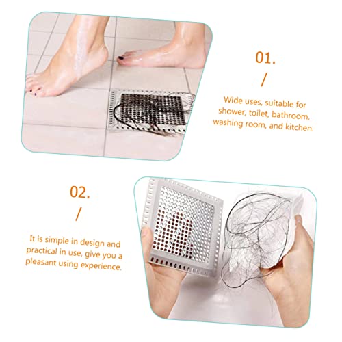 Filtre de drain anti-bouchon NUOBESTY installation facile 5 pièces