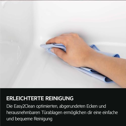 AEG Einbau-Kühlschrank 88 cm ohne Gefrierfach, Serie 5000 OptiSpace: 3x vielfach verstellbare Glasablage, großer Kühlraum (142L), LED-Beleuchtung, mechanische Steuerung, Schlepptür-Technik, TSK5O881ES