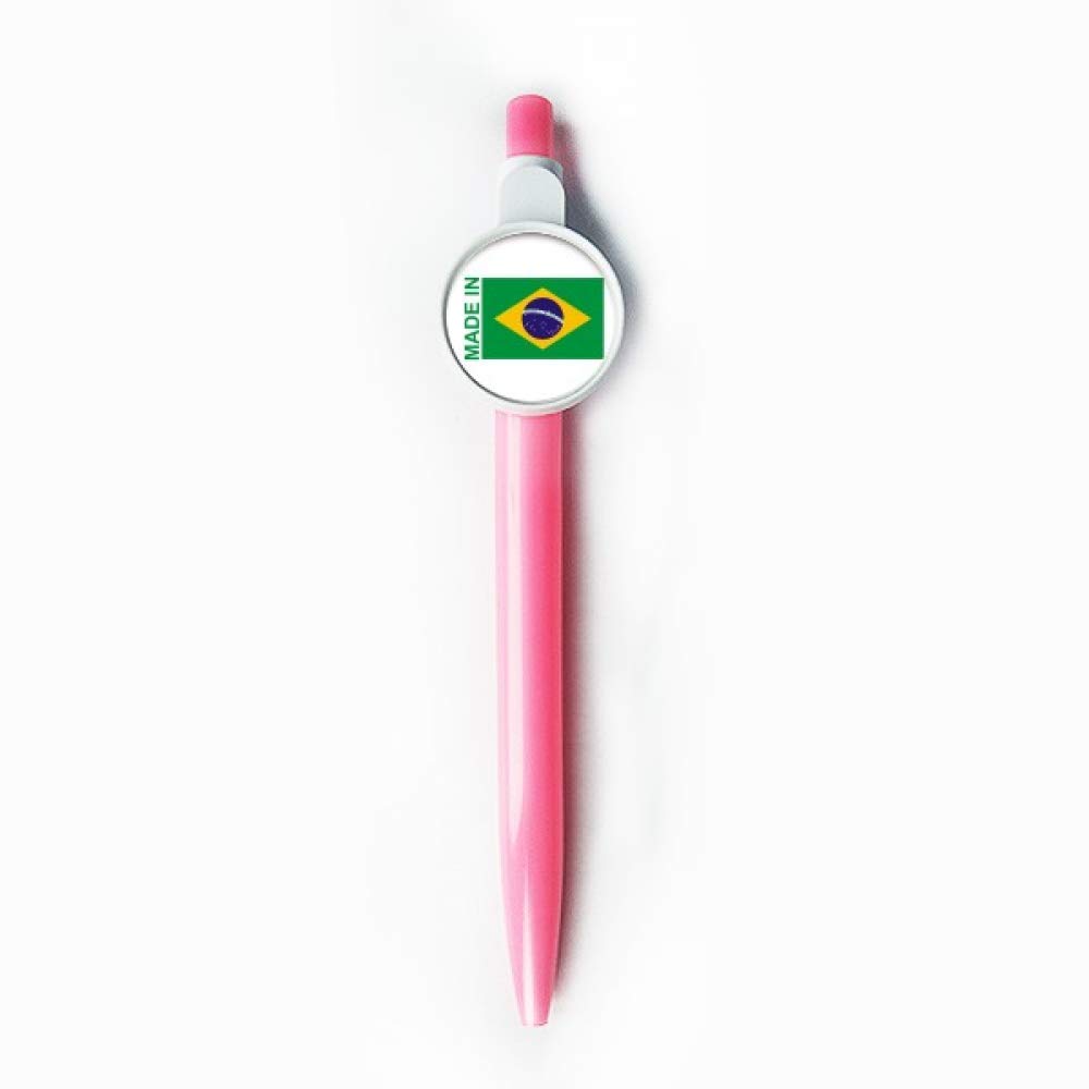 Stylo rétractable Brésil bleu anti ratures pour une écriture propre et nette - 5