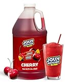 JOLLY RANCHER® Cherry Beverage Mix – Fruit Flavor Slushie Mix for Machine, 1/2 Gallon Bottle – Frozen Drink Concentrate, 5:1 Ratio for Slushie & Frozen Drink Machines