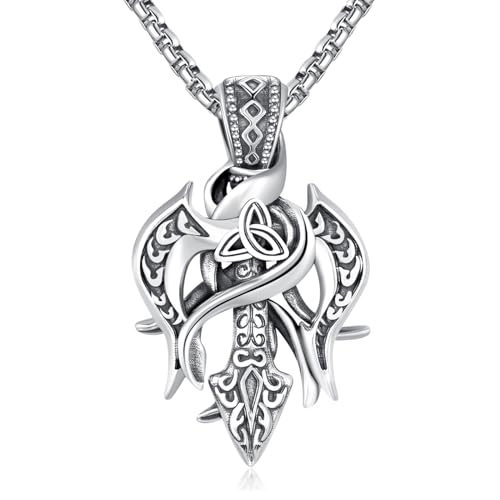 Palpitate Poseidon Trident �l�b�N���X 925�X�^�[�����O�V���o�[ �g���C�f���g �o�C�L���O �y���_���g �l�b�N���X �Ñ�M���V�� ����� �W���G���[ �M�t�g �����Y ���f�B�[�X �Z�[���[, 22+2Inches, ����, ��΂�