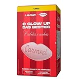 Lavitan Carmed O Glow Up das Besties Cabelos e Unhas Sabor Iogurte de Morango 60 Comprimidos Mastigáveis