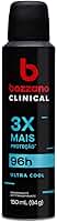 Bozzano Desodorante Clinical Ultra Cool Antitranspirante Aerossol Masculino 150Ml