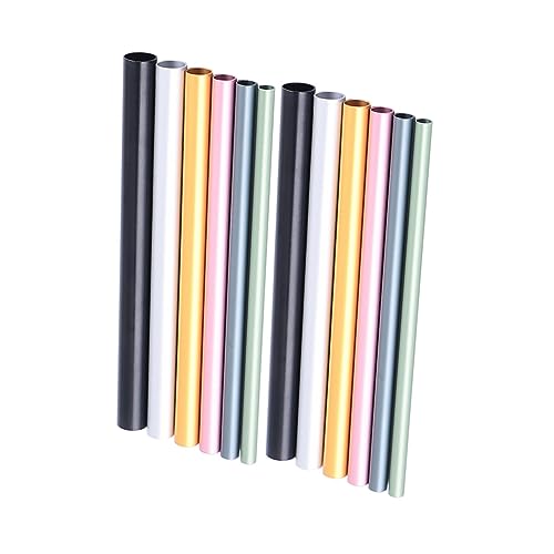 FOMIYES 2 Set Nail Art Shaping Sticks Portable Manicure Tools for Women Durable Metal Rods for Fixing for UV Gel Nails of Shaping Tubes