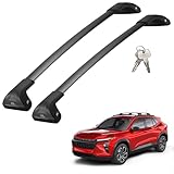 JOYTUTUS Anti-Theft 260lbs Cross Bars Roof Racks Compatible with Chevy Chevrolet Trax...
