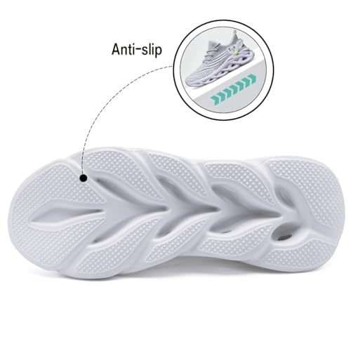 Image of DLWKIPV Men Running Shoes Men's Tennis Shoes Lightweight Breathable Fashion Sneakers Non Slip Workout Gym Shoes for Running