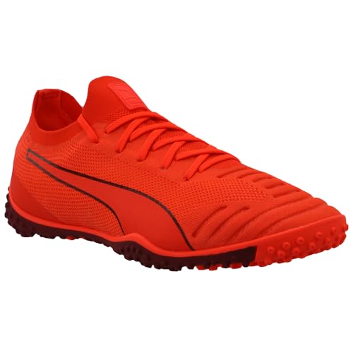 PUMA Puma Men's 365 Concrete 1 St Futsal-Shoe, Nrgy Red-Rhubarb, 4 M US
