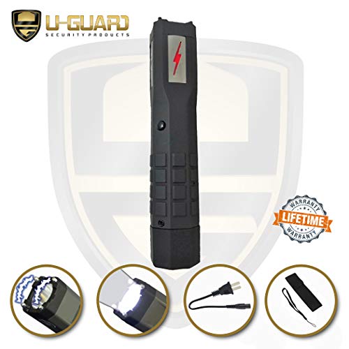 Flashlight Stun Gun Hot Pepper Spray Self Defense Weapons Set High Volt Rechargeable Mini Police Sun Gun Combo With Cree Led Bulb. Best Oc Pepper Spray Self-Defense Keychain Security For Women Or Men. #TOP5