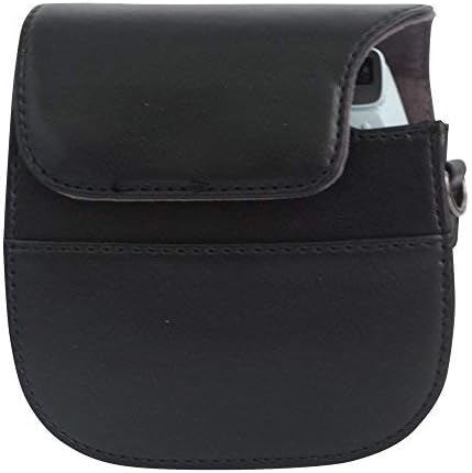 Protective & Portable Case Compatible with fujifilm for instax Mini 11/9/8/8+ Instant Film Camera with Accessories Pocket and Adjustable Strap - Black by SAIKA