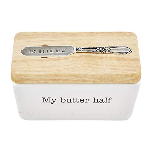 Mud Pie Circa Butter Storage Dish