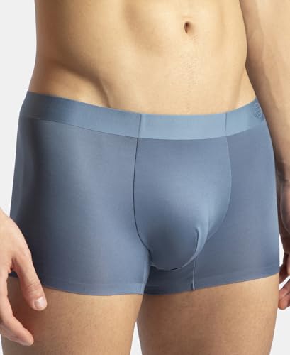 Image of Jockey IC45 Men's Texcelight Microfiber Elastane Stretch Seamfree Bonded Tech Solid Trunk with Internal Breathable Mesh