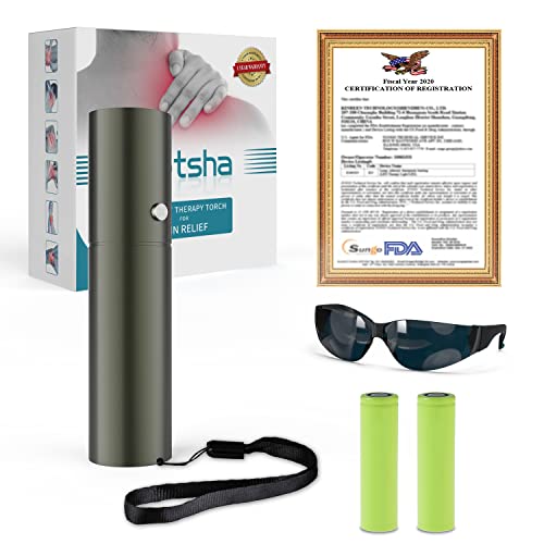 Rotsha Red Light Therapy Torch Upgraded Red Blue Near Infrared Light 3