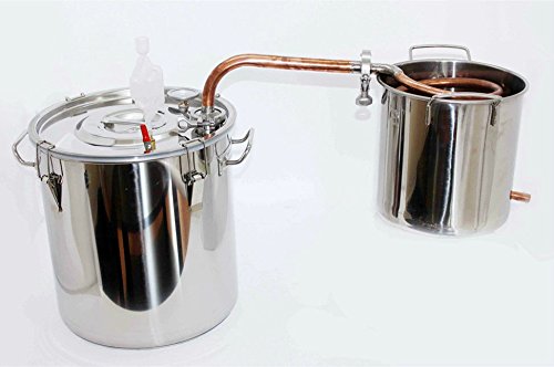 20-70 Litre DIY Alcohol Whiskey Water Distiller Copper Home Brew Kit Wine Making Equipment Moonshine Still …