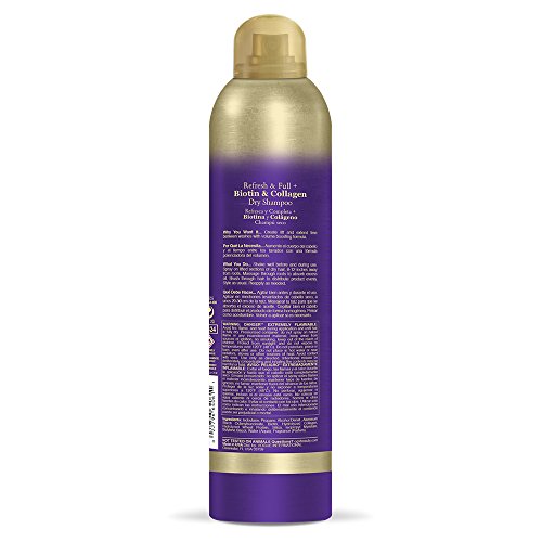 Ogx Exclusive Collection Refresh Full + Dry Shampoo 64061, Biotin & Collagen, 5 Ounce #TOP1