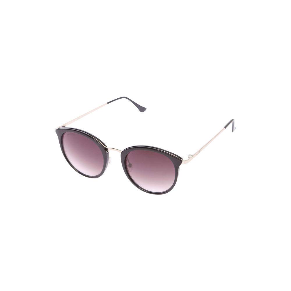 Women's Gradient Black Lens Cateye Non Polarization Sunglasses,58 mm