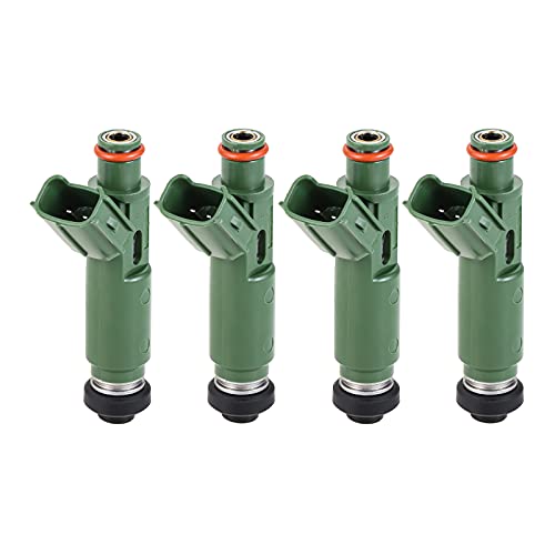 toyota corolla injector - gohantee Fuel Injector 23250-22040 Compatible with Toyota Celica MR2 Spyder Corolla Matrix Chevy Prizm Pontiac Vibe 1.8L L4 Gas DOHC 2000-2006 12 Holes Replace 23250-0D040