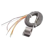Electric Hot Runner Heating Coil Nozzle Heater with K Thermocouple - 60x45mm, 60x50mm, 60x55mm, 110V/220V, 1000-1200W(3x3mm,110V-60x55mm 1200W)