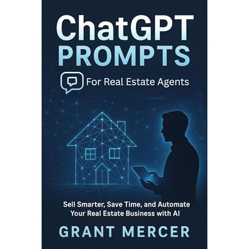 ChatGPT Prompts for Real Estate Agents Audiolibro Por Grant Mercer arte de portada