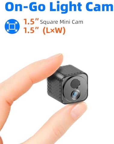 Upgraded Mini Camera, 4K HD, 30-Day Battery Life, AI Motion Detection, WiFi Detail