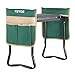 VEVOR Folding Garden Kneeler and Seat Heavy Duty, Widened 8" EVA Foam Pad, Portable Garden Stool with Tool Bags, Gardening Bench to Relieve Knee & Back Pain, Great Gifts for Seniors, Women, Parents