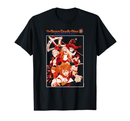 The Seven Deadly Sins Season 3 Show Poster Anime T-Shirt