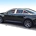 Made In USA! 2010-2015 Ford Taurus 6PC With Keypad Cutout Stainless Steel Chrome Pillar Post Trim