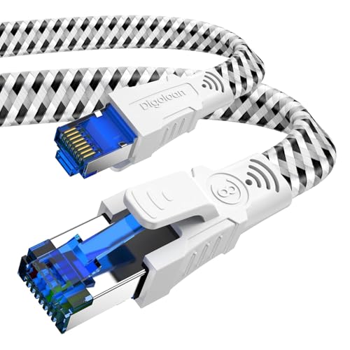 HUO JI LAN Kabel Cat-7 Weiß 8meter