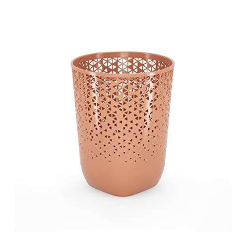 Compost bin Kitchen/Garbage Trash Can Simple Waste Paper Basket Bin Household Garbage Recycling Container Without Cover for Kitchen Living Room Bathroom Bedroom Step Trash can (Color : A)