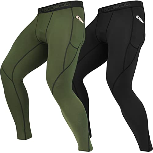 BOOMCOOL Herren Funktionshose Kompressionshose Laufhose lang Kompressionshose mit Taschen, Laufhose, Fitness, RadfahrenWorkout, trockene Baselayer, Fitnessstudio, Athletik, Yogahose BOOMCOOL Herren Funktionshose Kompressionshose Laufhose lang Kompressionshose mit Taschen, Laufhose, Fitness, RadfahrenWorkout, trockene Baselayer, Fitnessstudio, Athletik, Yogahose