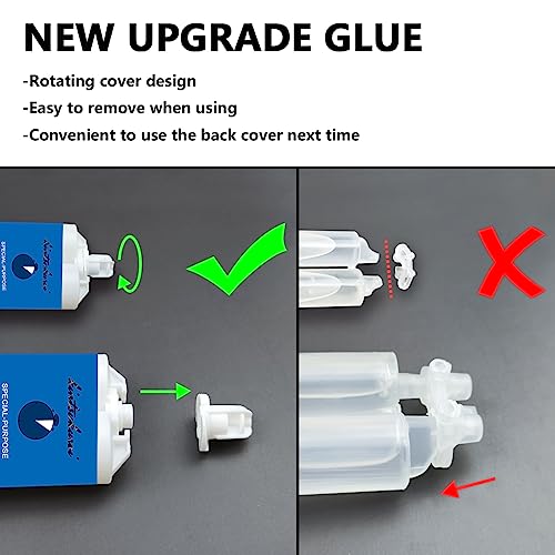 Kintsugi Repair Kit (Upgrade), Repair Your Cherish Ceramics With Gold Powder & 50Ml Glue & 57G Epoxy Putty, Starter Repair Ceramic Kintsugi Kit Perfect For Art Gift Set, With A Practice Cup #TOP4