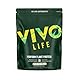 Vivo Life Perform Veganes Proteinpulver - Vanille, Pflanzlich, 26 Portionen - 936g, Erbsen & Hanf Mischung mit BCAA