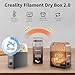 2025 New Creality Official Filament Dryer Box 2.0 with Fans-Christmas Gifts, Upgraded 1KG 3D Printer Material Dehydrator Keep Materials Dry During Printing Storage Drier for PLA PETG ABS TPU Nylon