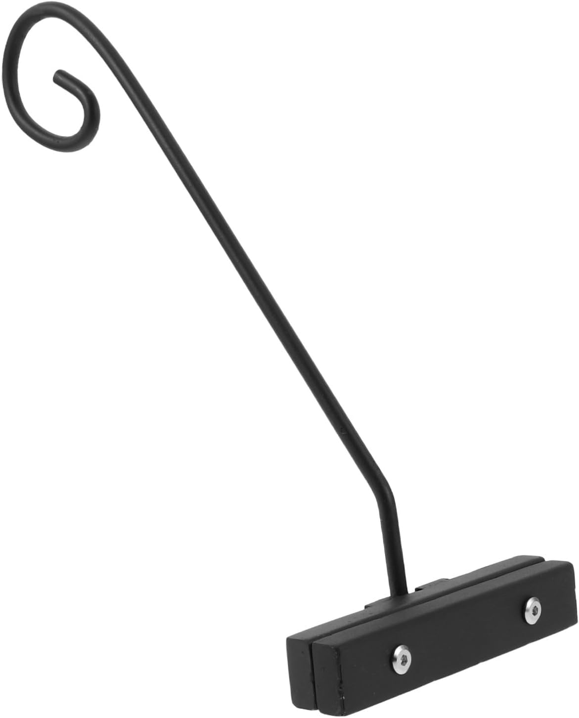 Outdoor Hanging Flowerpot Rack Heavy Duty Metal Bracket for Garden Planters Bird Feeders and Wind Chimes Stylish and Space Saving Plant Holder for Deck Railing and Fence