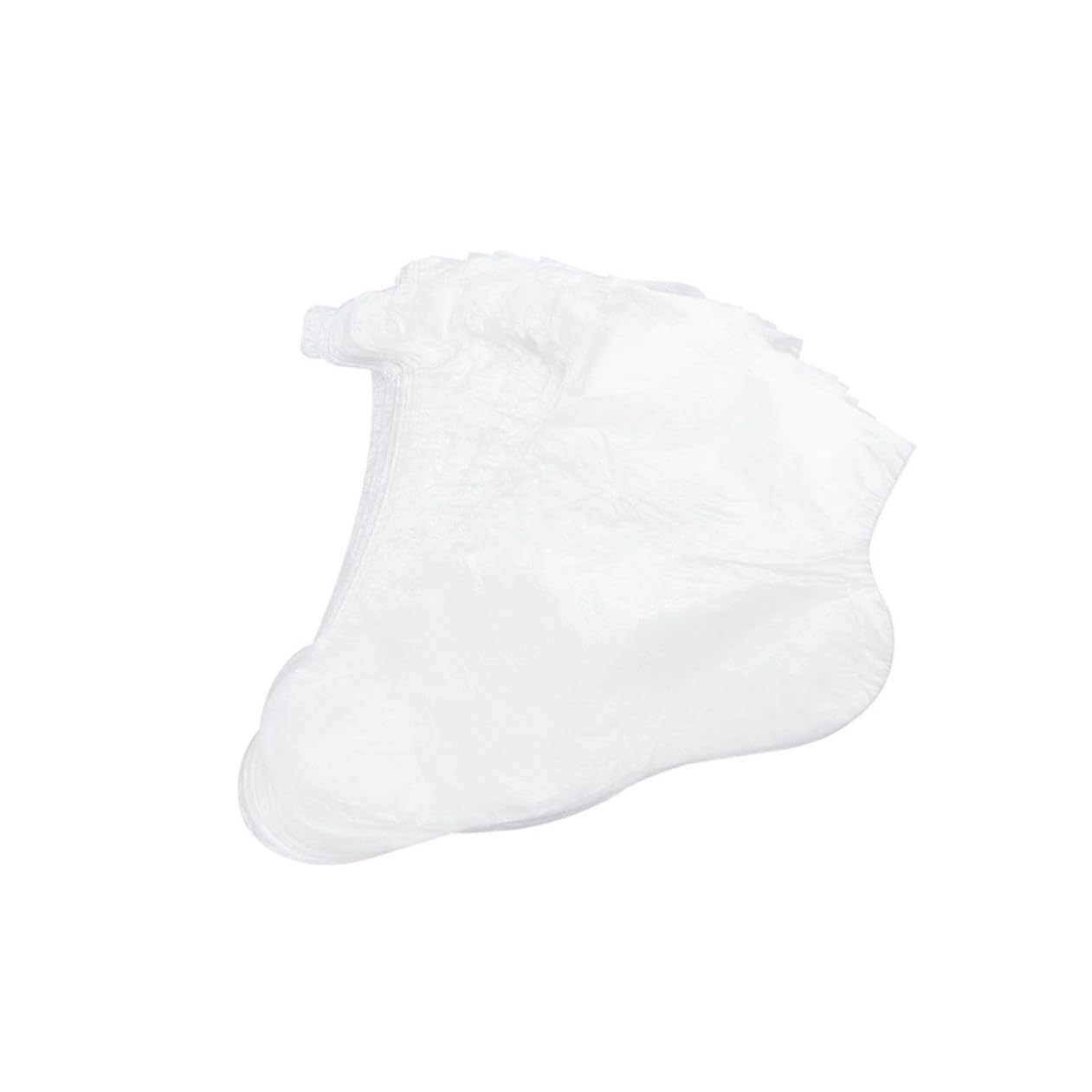 Ipetboom Footcare Cover Kit 200pcs Disposable Foot Cover Plastic Foot Film Waterproof Footcare Mask Home Shop