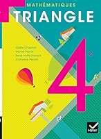 Triangle Mathematiques 4e Ed. 2011 - Manuel de L'Eleve (Format Compact) 2218954605 Book Cover