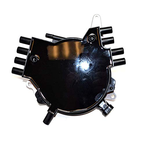 A-Team Performance - Complete Optispark Spline Drive Distributor 8 Cylinders - Compatible With 1995-97 Gmc Chevrolet Chevy Corvette Camaro Lt1 Lt4 V8 5.7L Black Cap #TOP6
