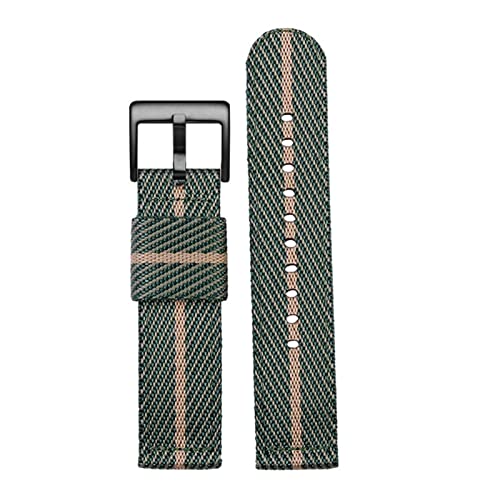 Bracelet montre Omega Seahorse en nylon tisse premium au design epais