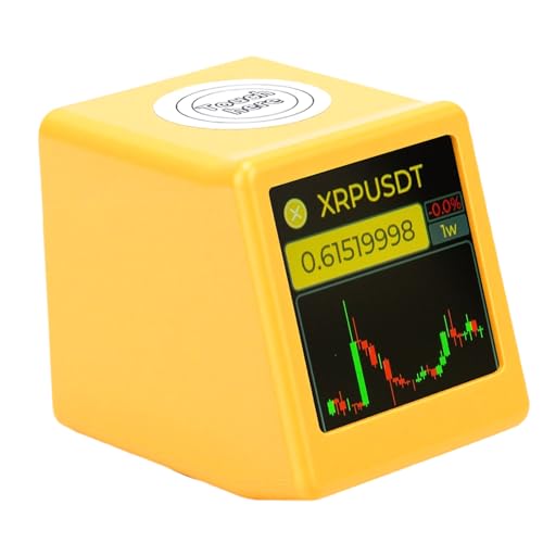 Monitor de Precios Criptográficos WiFi y Reloj de Escritorio Inteligente ABS 6