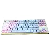 Gaming-Tastenkappe, Farbwechsel, LED-Hintergrundbeleuchtung, für Gamer (nur Tastatur, Tastatur nicht im Lieferumfang enthalten).
