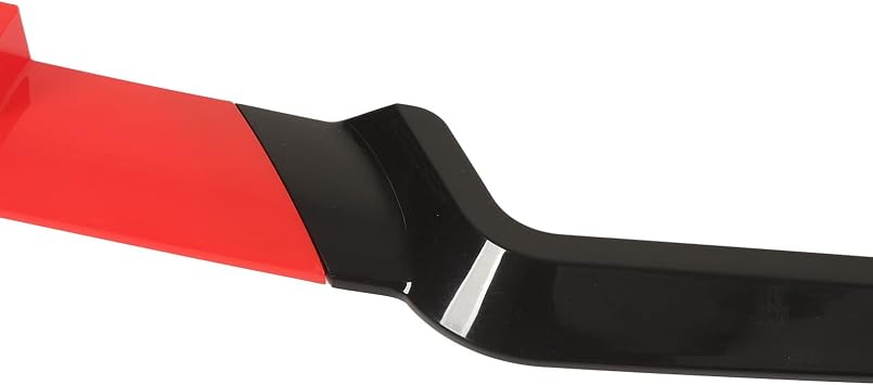 Universal Car Front Lip Enhance Front End Protection Shockproof Front Bumper Lip Separator 45 Replacement Seat Gloss Black (Red)