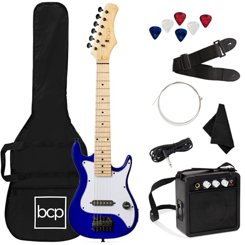Best Choice Products SKY7112 30In Kids Electric Guitar Beginner Starter Kit W/ 5W Amplifier cover
