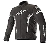 Anziehen Handgelenk : Ja Alpinestars Motorradjacken T-sp-1 Waterproof Jacket Schwarz Weiss, Schwarz/Weiss, 3XL