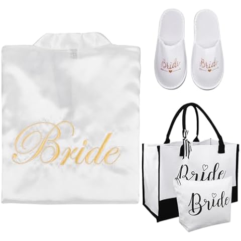 Bridesmaid Robes and Slippers Set Cover