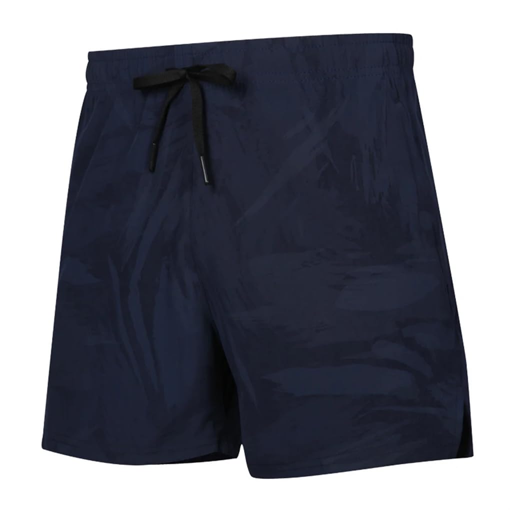REHJJDFD Men Print Sports Shorts Gym Running Breathable Bodybuilding Bottoms Workout Shorts darkblue 3XL
