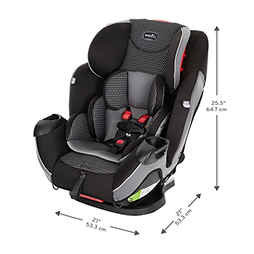 Symphony AllinOne Convertible Car Seat with FreeFlow (Olympus Black