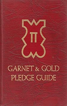 Hardcover Garnet & Gold Pledge Guide: A Manual of Fraternity Education for Pledges (1959) Book