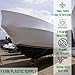 Farm Plastic Supply - Flame Retardant White Boat Shrink Wrap - 9 Mil - Polyethylene Shrink Wrap, Boat Shrink Film for Heat Gun, Industrial Protection and Storage (26' x 30')